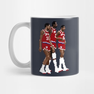 Sixers Big Three Pixel Mug